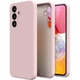 thumbnail image 1 of Slim Liquid Silicone Case for Galaxy A54, with Scratch-Resistant Microfiber Lining Anti-Slip and Shock Absorption Soft Silicone Protective Case for Samsung Galaxy A54 5G 2023 (Pink), 1 of 14