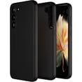 thumbnail image 1 of Slim Liquid Silicone Case for Galaxy S23 Plus, with Scratch-Resistant Microfiber Lining Anti-Slip and Shock Absorption Soft Silicone Protective Case for Samsung Galaxy S23 Plus 2023(Black), 1 of 14