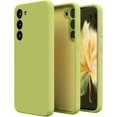 thumbnail image 1 of Slim Liquid Silicone Case for Galaxy S23 Plus, with Scratch-Resistant Microfiber Lining Anti-Slip and Shock Absorption Soft Silicone Protective Case for Samsung Galaxy S23 Plus 2023(YellowGreen), 1 of 14