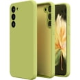 thumbnail image 1 of Slim Liquid Silicone Case for Galaxy S23, with Scratch-Resistant Microfiber Lining Anti-Slip and Shock Absorption Soft Silicone Protective Case for Samsung Galaxy S23 2023 YellowGreen, 1 of 14