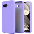 thumbnail image 1 of Slim Liquid Silicone Case for Google Pixel 7A,with Scratch-Resistant Microfiber Lining Anti-Slip and Shock Absorption Soft Silicone Protective Case for Google Pixel 7A 5G 2023 (Purple), 1 of 14