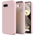 thumbnail image 1 of Slim Liquid Silicone Case for Google Pixel 7A,with Scratch-Resistant Microfiber Lining Anti-Slip and Shock Absorption Soft Silicone Protective Case for Google Pixel 7A 5G 2023 (Pink), 1 of 7