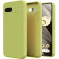 thumbnail image 1 of Slim Liquid Silicone Case for Google Pixel 7A,with Scratch-Resistant Microfiber Lining Anti-Slip and Shock Absorption Soft Silicone Protective Case for Google Pixel 7A 5G 2023 (YellowGreen), 1 of 14