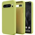 thumbnail image 1 of Slim Liquid Silicone Case for Google Pixel 8 Pro,with Scratch-Resistant Microfiber Lining Shockproof Soft Silicone Protective Case for Google Pixel 8 Pro (YellowGreen), 1 of 14