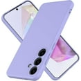 thumbnail image 1 of Slim Liquid Silicone Case for Samsung Galaxy A35 5G,with Scratch-Resistant Microfiber Lining Shockproof Soft Silicone Protective Case for Samsung Galaxy A35 5G (Purple), 1 of 7