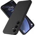 thumbnail image 1 of Slim Liquid Silicone Case for Samsung Galaxy S24 Plus,with Scratch-Resistant Microfiber Lining Shockproof Soft Silicone Protective Case for Samsung S24 Plus (Black), 1 of 14