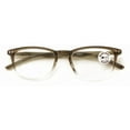 thumbnail image 1 of Slim Low Profile Anti Blue UV Protection with Anti-Reflective AR Coating Reading Glasses - Clear Lens Reader CR04AB +1.25, 1 of 4