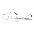 thumbnail image 1 of Slim Low Profile Lightweight Progressive Reading Glasses - Zero Power on Top - No Bubble Clear Reader +1.00, 1 of 4