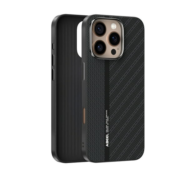 Slim Magnetic Case for iPhone 16 Pro Max Carbon Fiber Pattern Back Cover,Ultra Thin Shockproof Anti-fall Case with Mnimalist Design and Scratch Resistant Compatible with iPhone 16 Pro Max,A