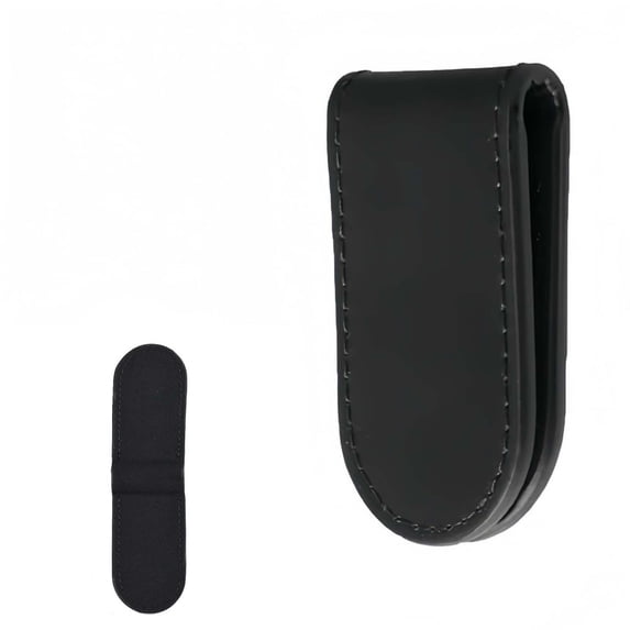 Slim Magnetic Money Clip Leather Wallet for Business Cards and Cash Secure Rfid Blocking Minimalist Design for Men'S Everyday Carry Sopatenor