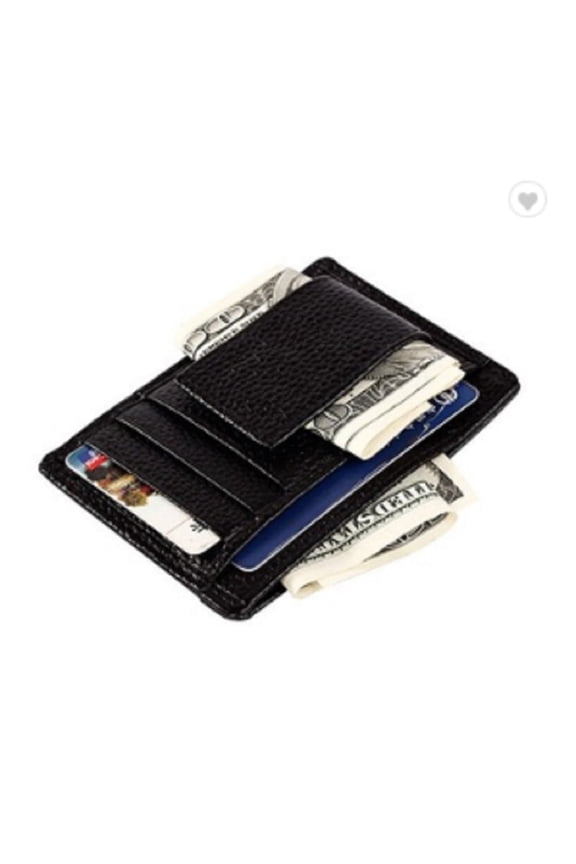 Slim Mens Front Pocket Wallet with Money Clip, Minimalist Leather Wallet for Credit Cards and Cash, Compact Everyday Carry Wallet TIKA