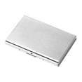thumbnail image 1 of Slim Metal RFID Blocking Card Holder, Credit Card Protector Wallet for Men and Women, Stainless Steel Business Card Case, Compact Design for Pocket and Purse Organization, 1 of 4