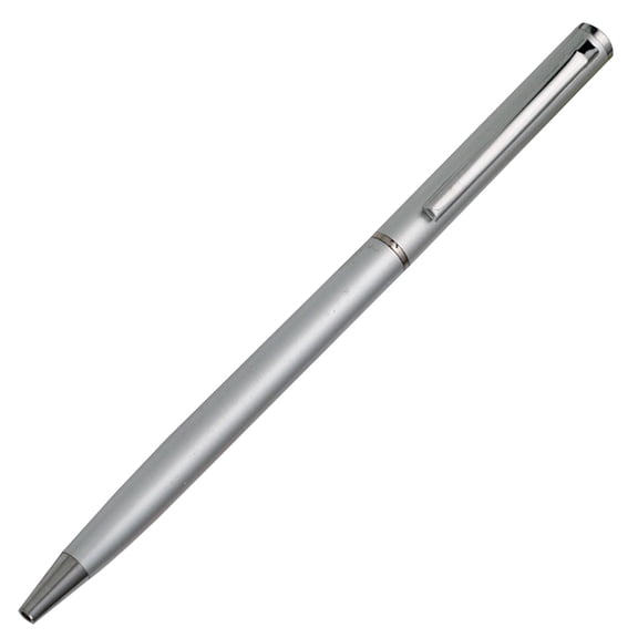 Slim Metal Twist Ballpoint Pen, Refillable Black Ink Medium Point, Premium Sleek Writing Pen with Clip, Professional Business Office Signature Pen, Multi-Color Metal Retractable Pen