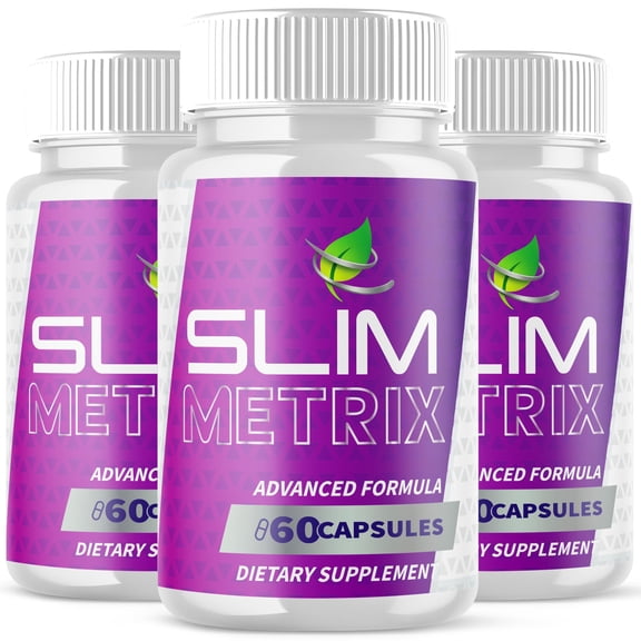 Slim Metrix Advanced Formula Pills Supporting Energy and Healthy Lifestyle SlimMetrix 180 Capsules