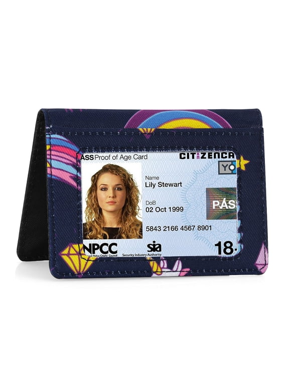Slim Minimalist Wallet - Front Pocket Wallets with ID Window Wallet for Men Women Lady Girl Teens