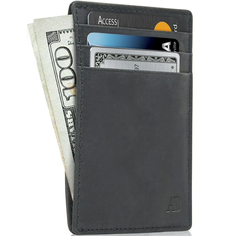 Womens Leather Credit Card Holder
