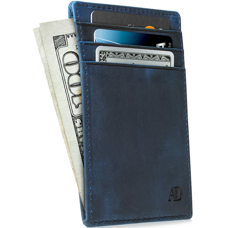 Business Card Holder, PU Leather Business Card Case Pocket Credit