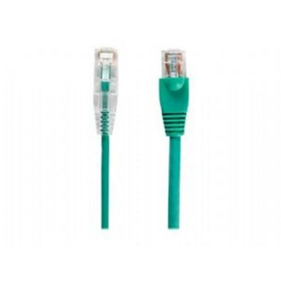 Slim-Net CAT6 Snagless Network Patch Cable, Green
