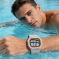 thumbnail image 1 of Slim Outdoor Sports Digital Watch, practical multi-function stopwatch, night luminous time display, lightweight 50m waterproof wristwatch for student hiking camping fitness activity, 1 of 6