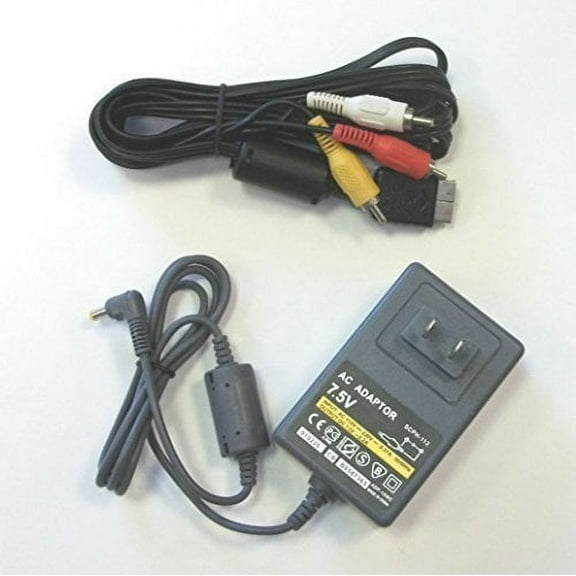Slim PS1 PlayStation 1 Psone Hookup Connection Kit Power AV 2PCS
