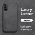 thumbnail image 1 of Slim PU Leather Case for Samsung Galaxy S20, Magnetic Attraction Inside Shockproof Silky Feel Protective Cover for Samsung Galaxy S20 (6.2 Inch),Darkgray, 1 of 9