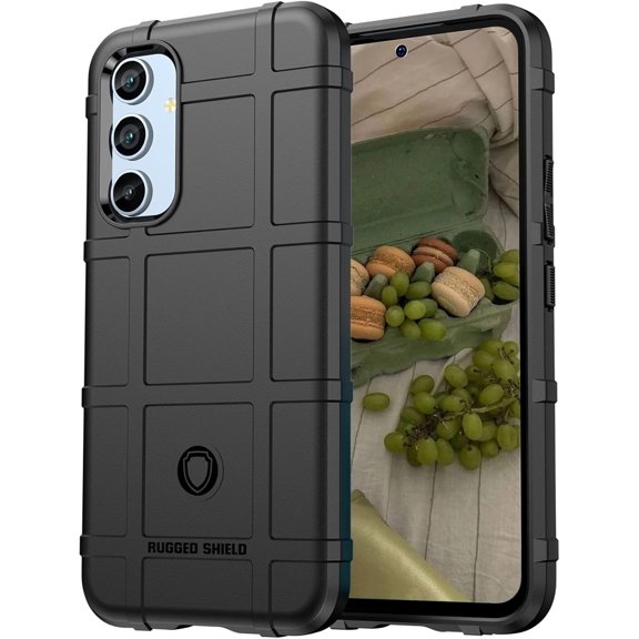 Slim Phone Case for Samsung Galaxy A54 5G,Rugged Shield Protective Cover with Military Grade Shockproof Protection Case Compatible with Samsung Galaxy A54 5G 6.4" HD-Black