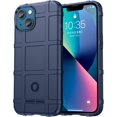 thumbnail image 1 of Slim Phone Case for iPhone 14 (Not fit 14 Pro),Rugged Shield Phone Case with Military Grade Shockproof Protection,Drop-Tested and Camera Lens Protection Cover for iPhone 14 (6.1), HD Blue, 1 of 16