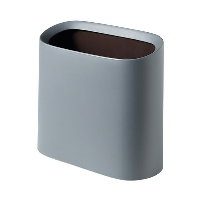 Slim Plastic Trash Can Recycle Trash Can Bin Slim Garbage Bin, Plastic