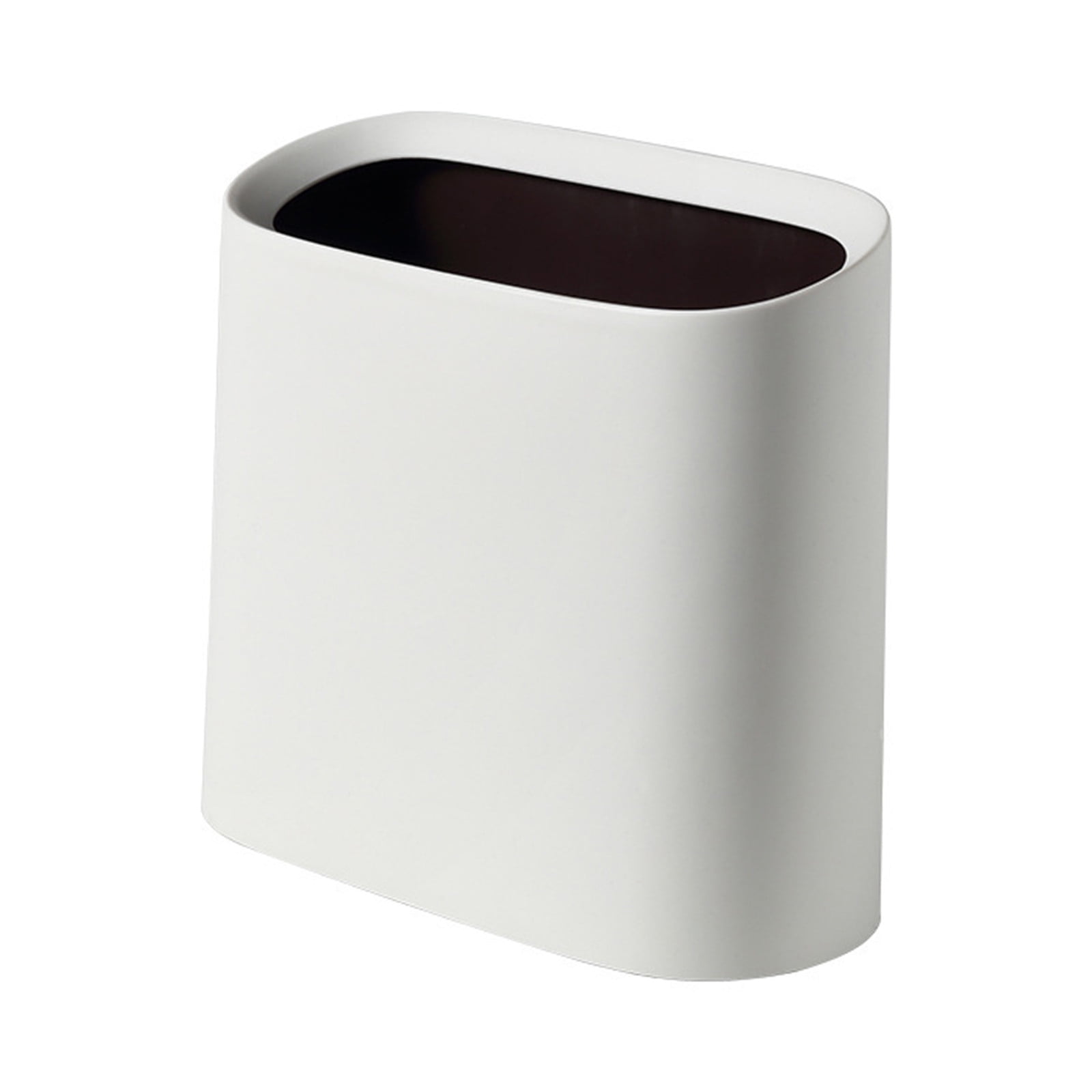 Slim Plastic Trash Can Recycle Trash Can Bin Slim Garbage Bin, Plastic