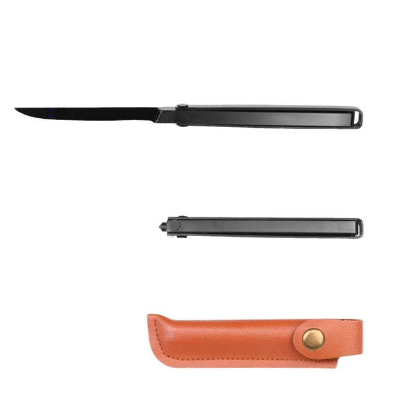 Slim Pocket Cutting Toolfor Men | Stainless Steel Foldable Tool With Glass Tool | Compact Design For Outdoors Camping & | For Adults And Outdoor Enthusiasts