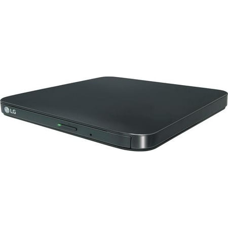 LG - 8x External USB Double-Layer DVD±RW/CD-RW Drive - Black