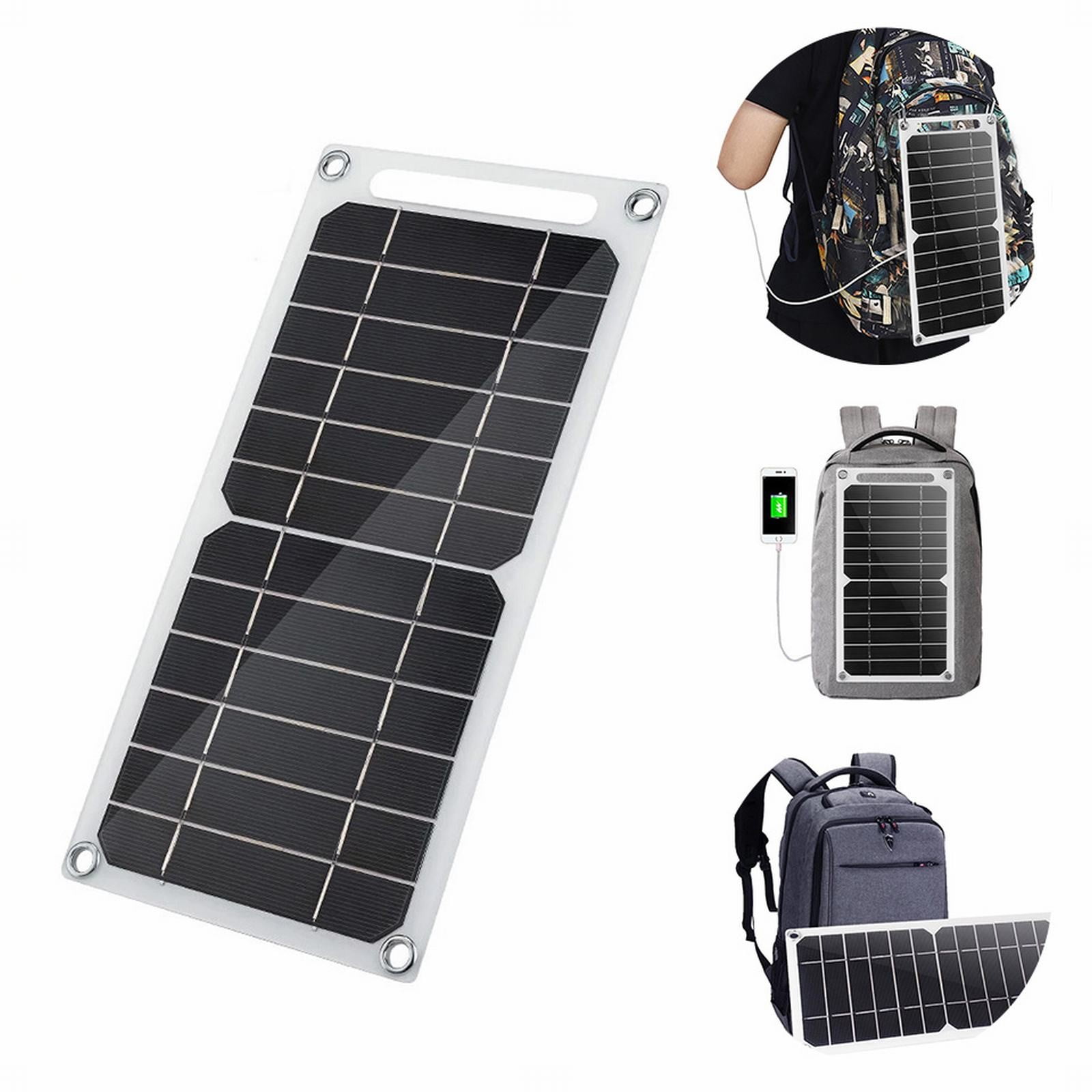 Slim Power Bank 10000 Portable Patchwork Solar Power Pack Chargers