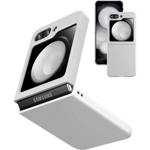 Slim Protective Cover for Samsung Galaxy Z Flip 6 - Silver