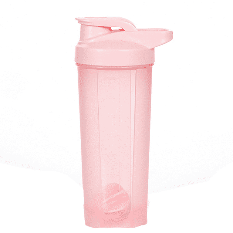 Shake Shot - Pink - 5 oz (150ml) MINI Shaker Bottle for Pre