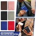 thumbnail image 1 of Slim RFID Blocking Wallet for Men & Women, Minimalist Credit Card Holder with Multiple Slots, Secure Front Pocket Card Case, A Perfect Valentines Day Gift for Travel, 1Pack Gray, 1 of 6