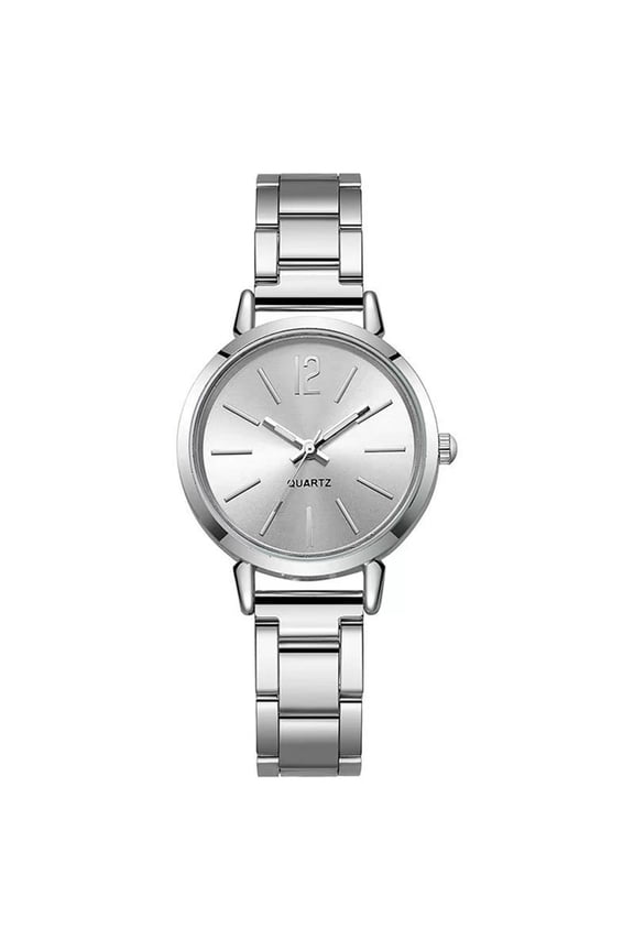 Slim Rose Gold Tone Ladies Quartz Watch Lightweight Alloy Band For Formal Event