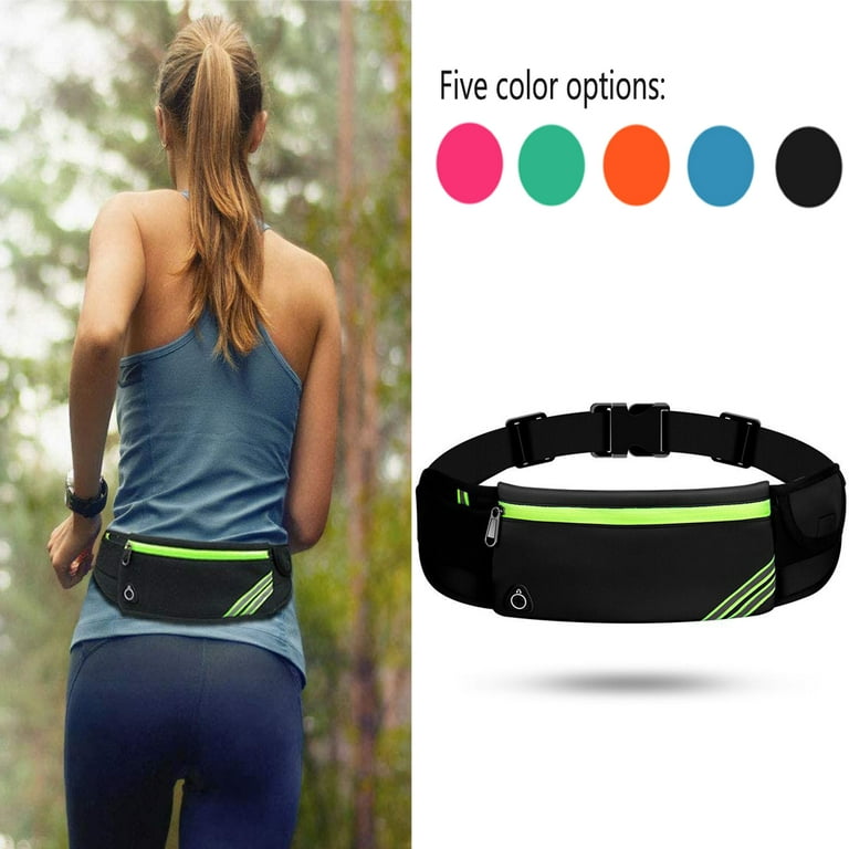 Jogging gym workout slim waist pocket belt hotsell