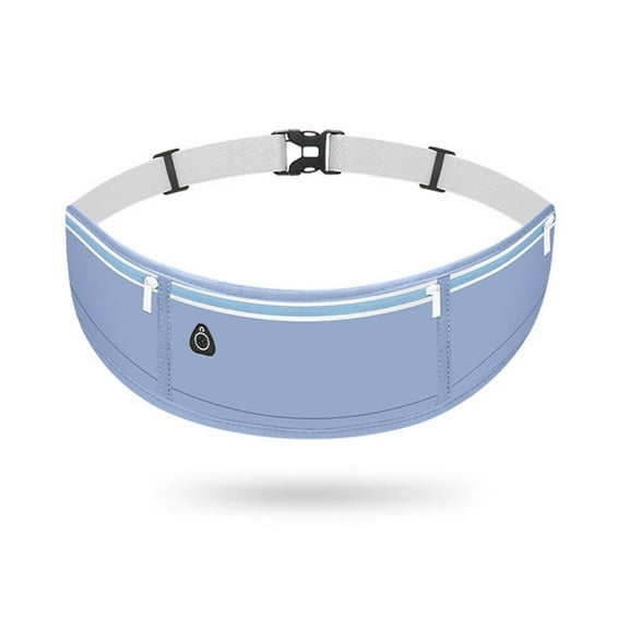Slim Running Belt, Workout Fanny Pack for Men Women,Exercise Waist Pack for Apple iPhone Holder, Runner Belt for Running Walking Cycling Camping Gym