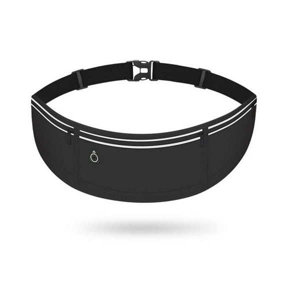 Slim Running Belt, Workout Fanny Pack for Men Women,Exercise Waist Pack for Apple iPhone Holder, Runner Belt for Running Walking Cycling Camping Gym