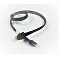 thumbnail image 1 of Slim SAS SFF-8654 4i Straight to Straight SFF-8654 Cable, 1 of 2