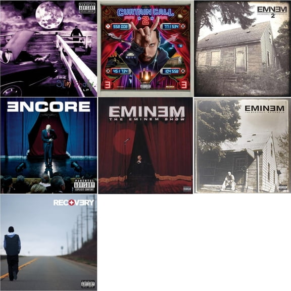 Curtain Call 2 (2LP) & Encore & Recovery & Marshall Mathers LP 2 & Slim Shady LP & Marshall Mathers LP & Eminem Show