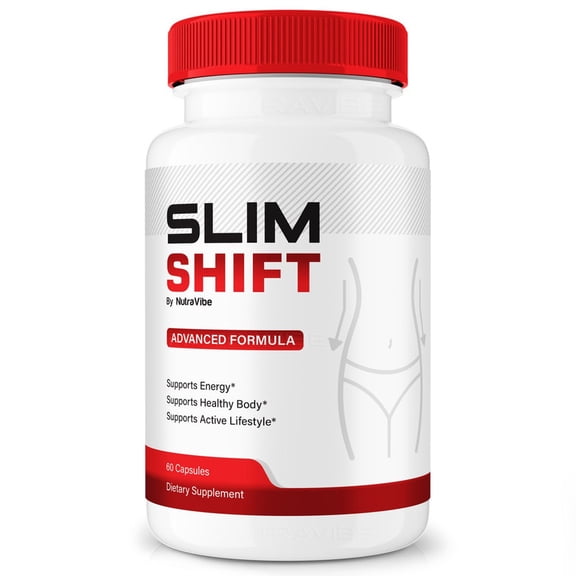 Slim Shift Natural Daily Pill Formula Designed to align with Fitness Goals, Support active Lifestyle & Body Balance | Just 2 Easy-to-Swallow Pills Daily (60 Capsules)