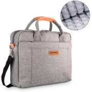 Slim Shoulder Bag Briefcase 13 13.3 14 Inch for MacBook Pro 13, MacBook Air 13, Surface Book 13.5, Dell XPS 13, HP Envy 13, ZenBook 13, ThinkPad X1