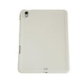 thumbnail image 1 of Slim Silicone Case for iPad Air 11 2025 / iPad Air 11 2024, Built-in Stylus Holder, Shockproof Drop Protective Skin-Friendly Kids Friendly Lightweight Case Cover, White, 1 of 8