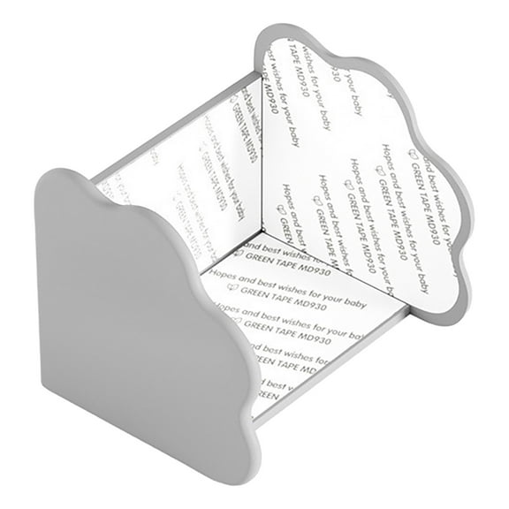 Slim Silicone Door Corner Guards,High-Toughness Edge Protectors for Baby Safety,New Silicone Cat Claw Door Corner Wrap,Corner Protector Used In Furniture Sofa Protective Cover,Grey,1.54x1.38x1.38"