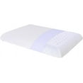 Slim Sleeper Cooling Gel Thin Flat Memory Foam Pillow for Bed