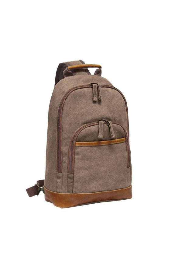 Slim Sling Backpack, Brown