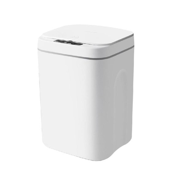 Slim Smart Trash Can Small Plastic Trash Bin Narrow Motion Sensor Trash Can
