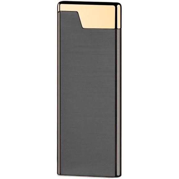 Slim Soft Flame Lighters Grinding Wheel Refillable Butane Lighter Adjustable Flame Butane Lighter Portable Slim Lighter