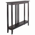 thumbnail image 1 of Slim Space Saving Accent Table 36"W x 7"D x 32"H - Antique Black, 1 of 12
